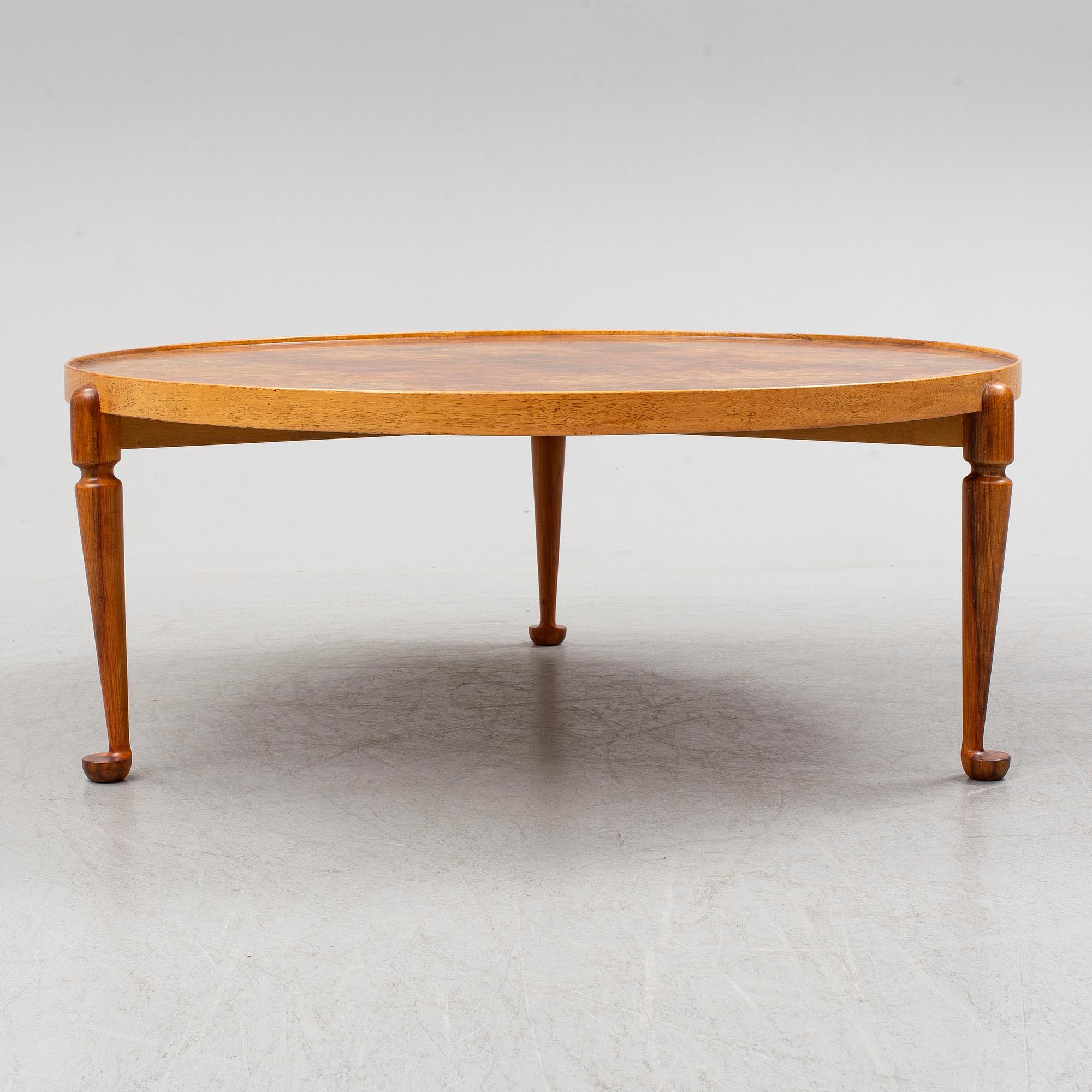 A model 2139 coffee table by Josef Frank, Svenskt Tenn.