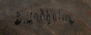 Berndt Lindholm, Varhaisaamu merellä.