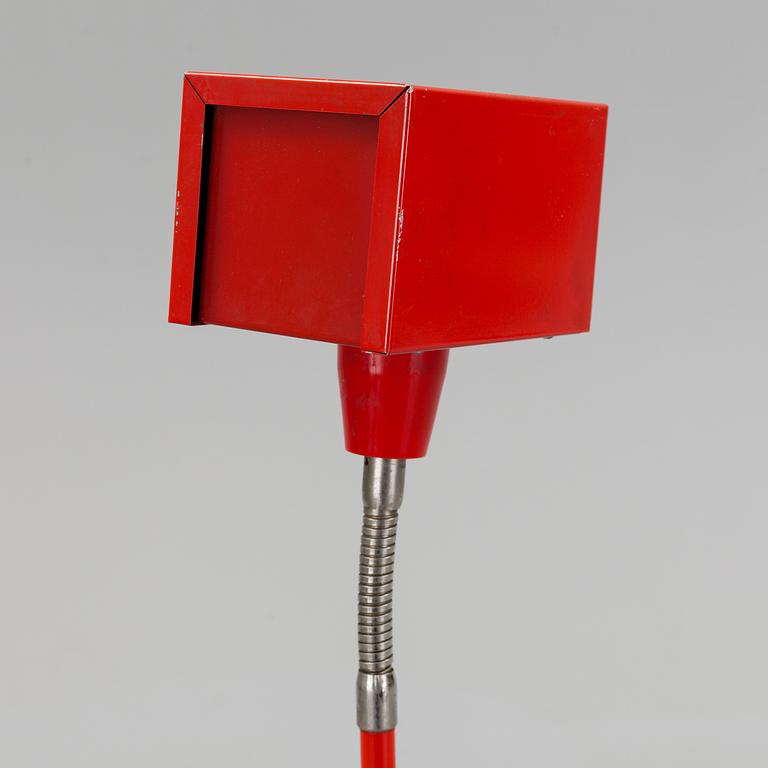 A 'Elidus kuben' floor lamp by Hans-Agne Jakobsson.