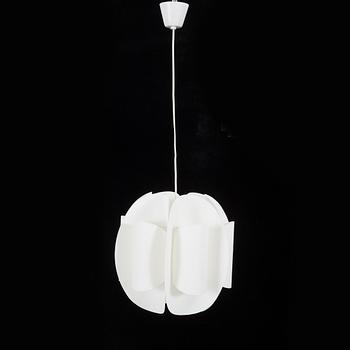 A 1960/70s Maxi Circle ceiling lamp, Denmark.