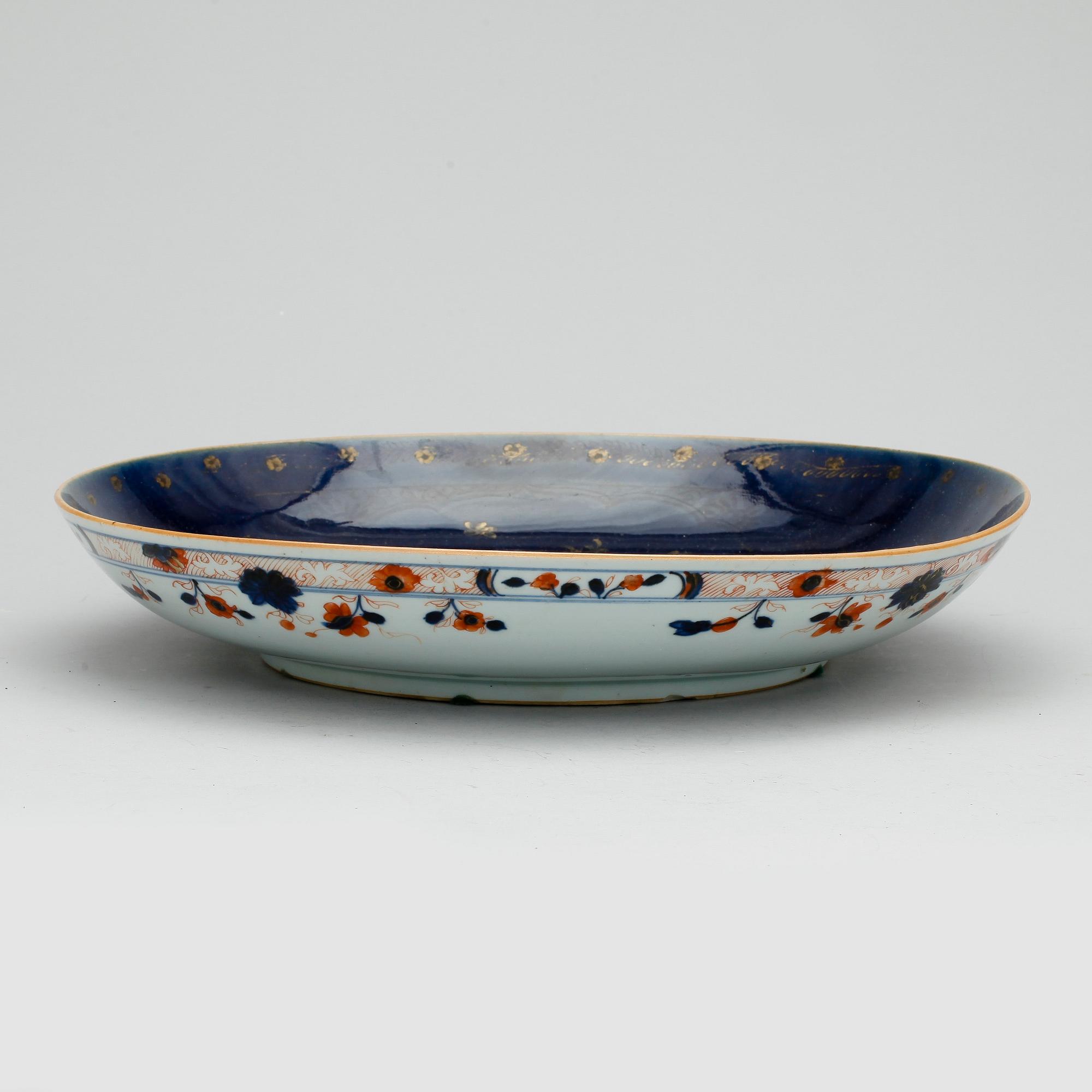 SKÅLFAT, porslin, 1700-tal.