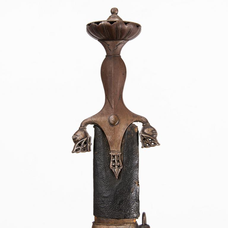 An Afghan Pulwar sword, late 19th/early 20th Century.