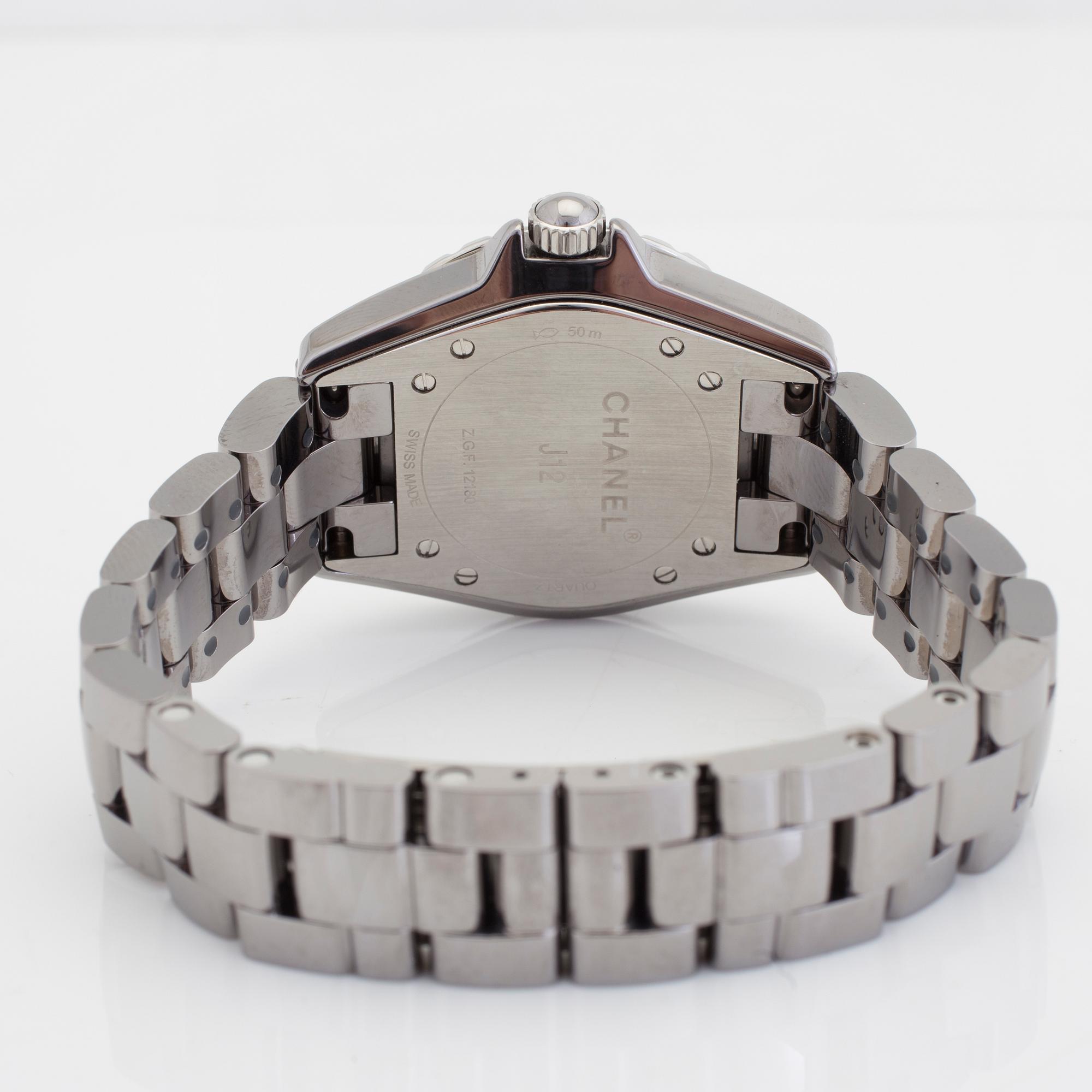 CHANEL, J 12, wristwatch, 33,5 mm,