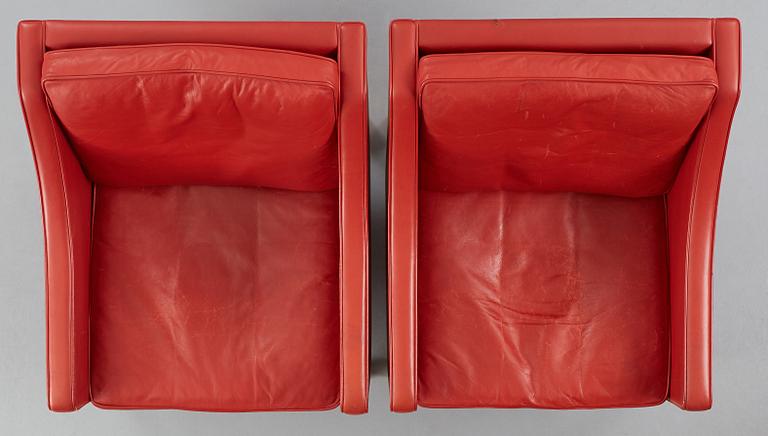 Børge Mogensen, fåtöljer, ett par,  Fredericia Furniture, Danmark.