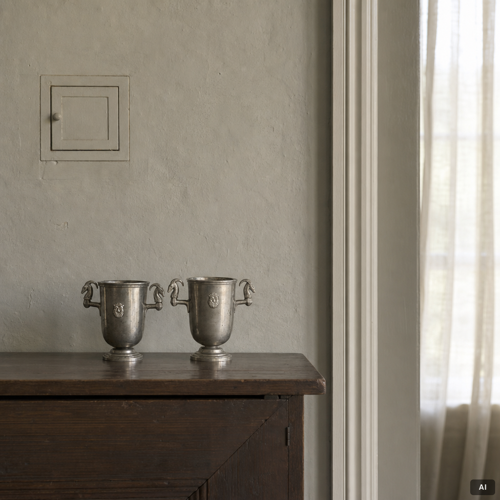 Nils Fougstedt, a set of two Swedish Grace vases, Herman Bergman art foundry, Stockholm, 1930.