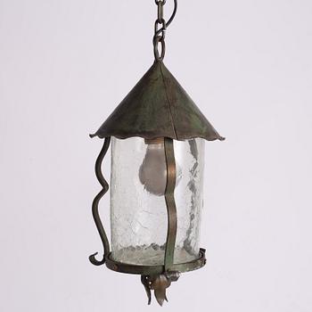 A ceiling lantern, 1920s.