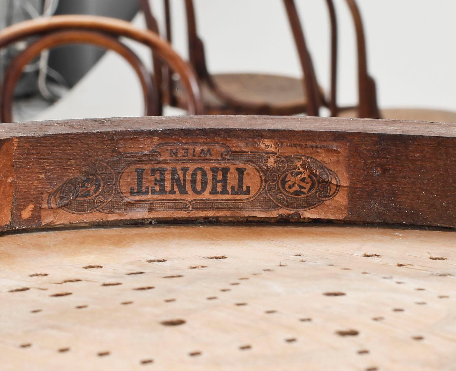 STOLAR, 8 st, Thonet, 1900-talets början.