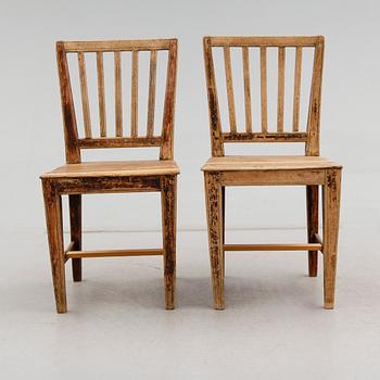 STOLAR, 1 par, allmoge, 1800-talets början.