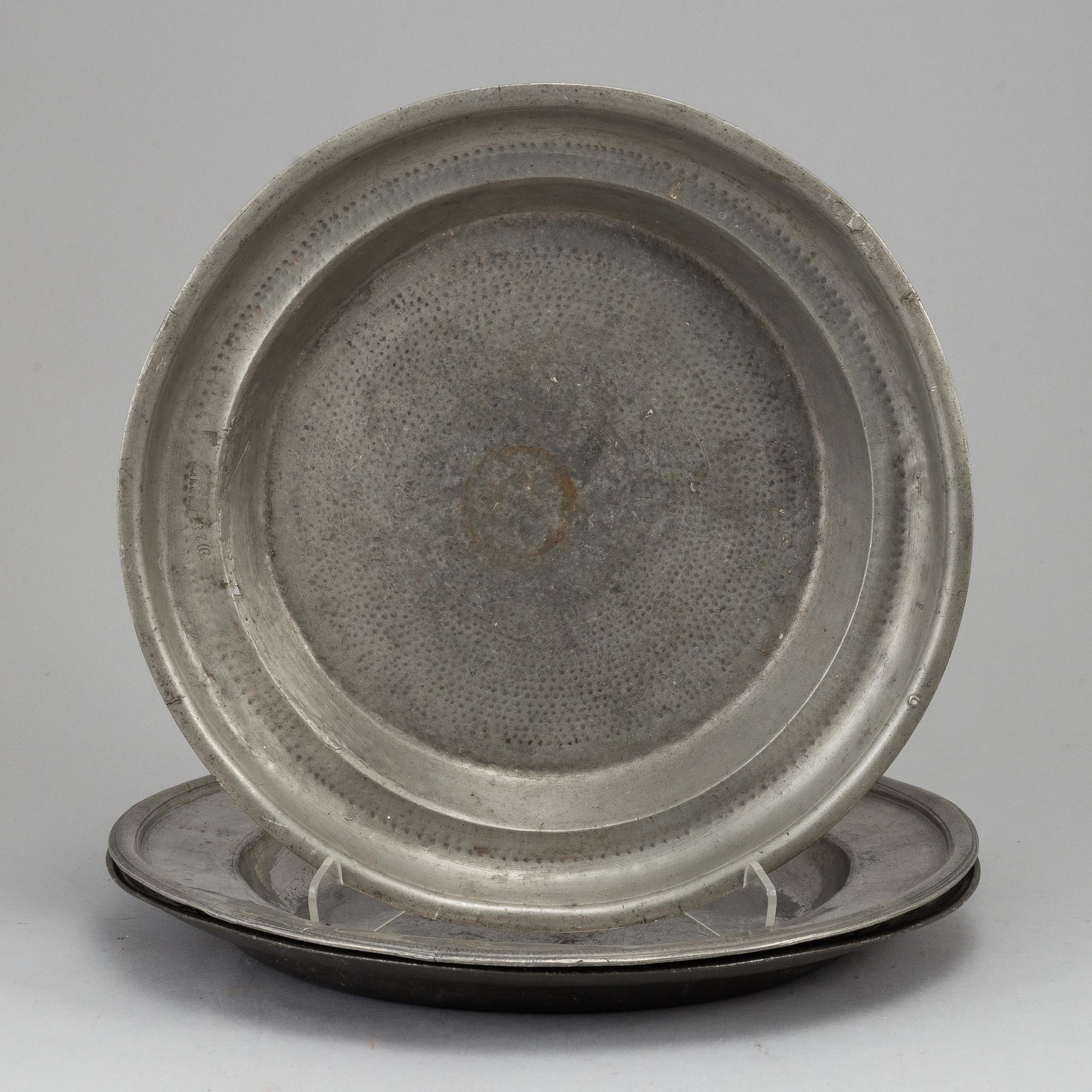 FAT, 5 stycken, tenn, Sverige, 1700-tal och 1800-tal.