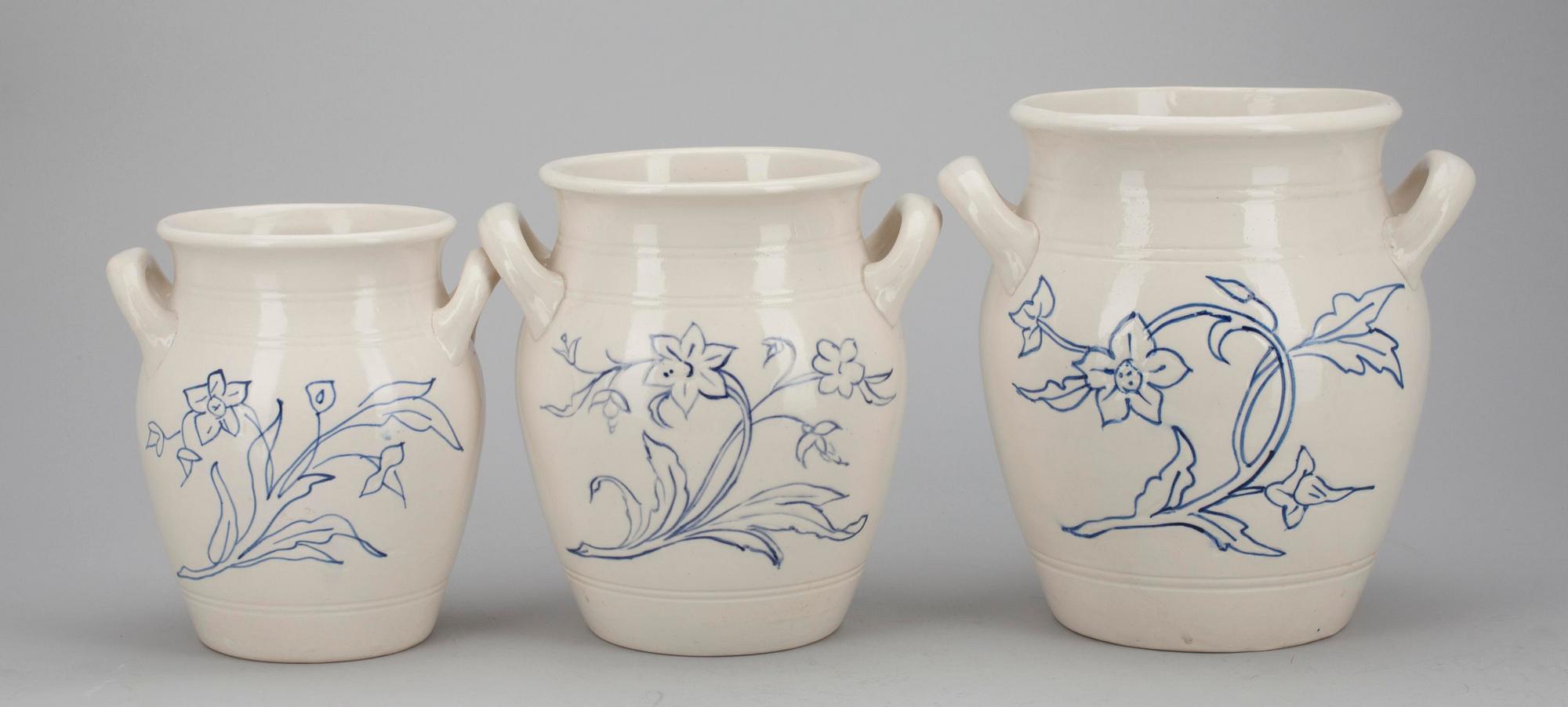 HONNUNGSKRUS, keramik, Arabia, sekelskiftet 1800/1900.