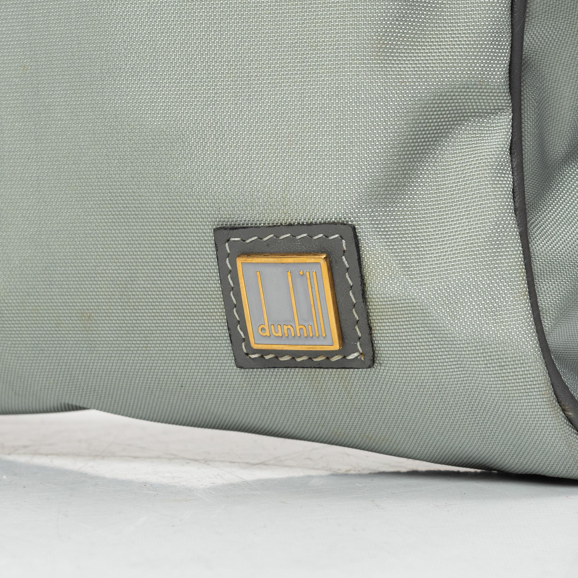 Dunhill, weekend bag with toiletry case.