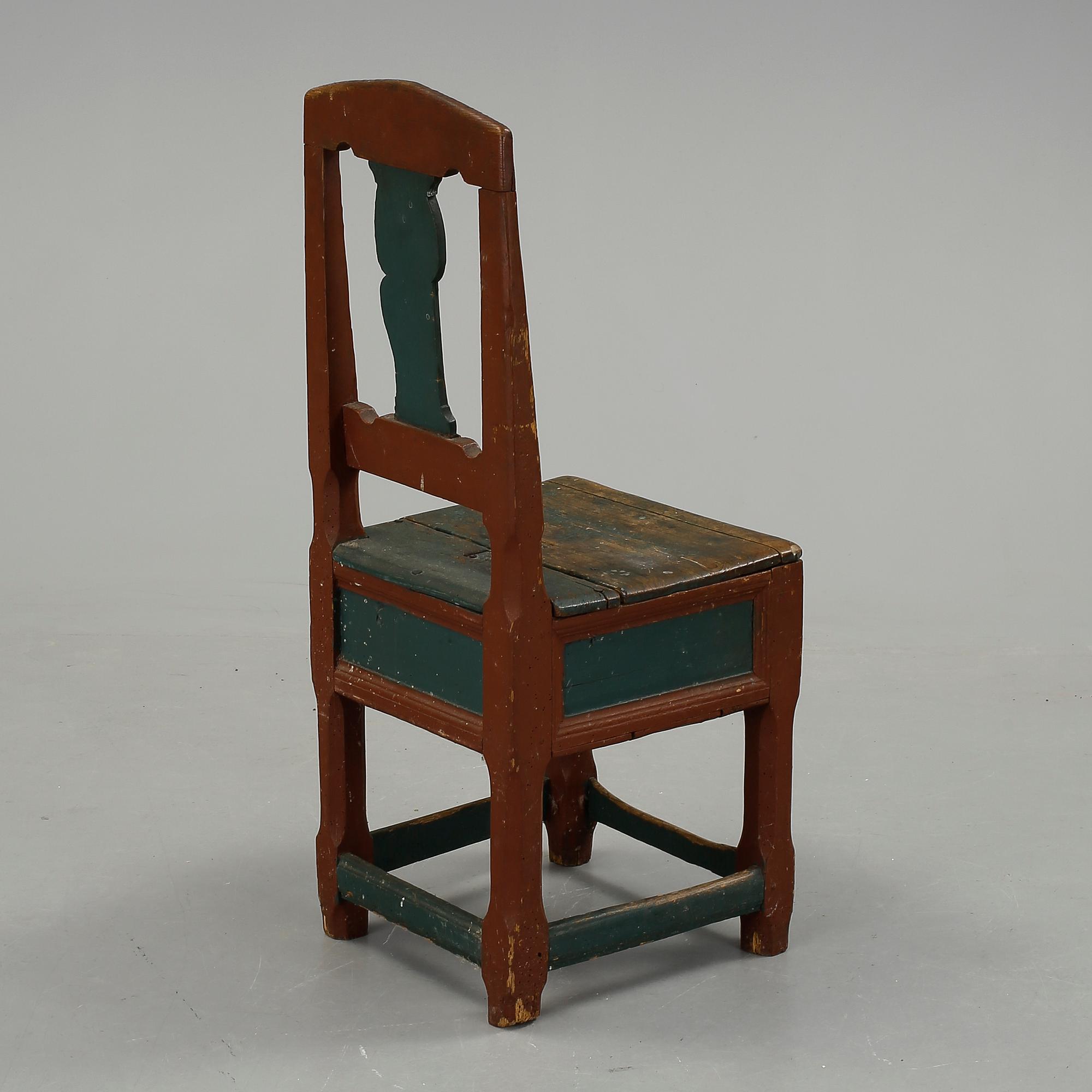 STOL, allmoge, 1800-tal.