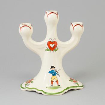 KANDELABER, "Daladansen", Rörstrand, jugend, 1900-talets början.