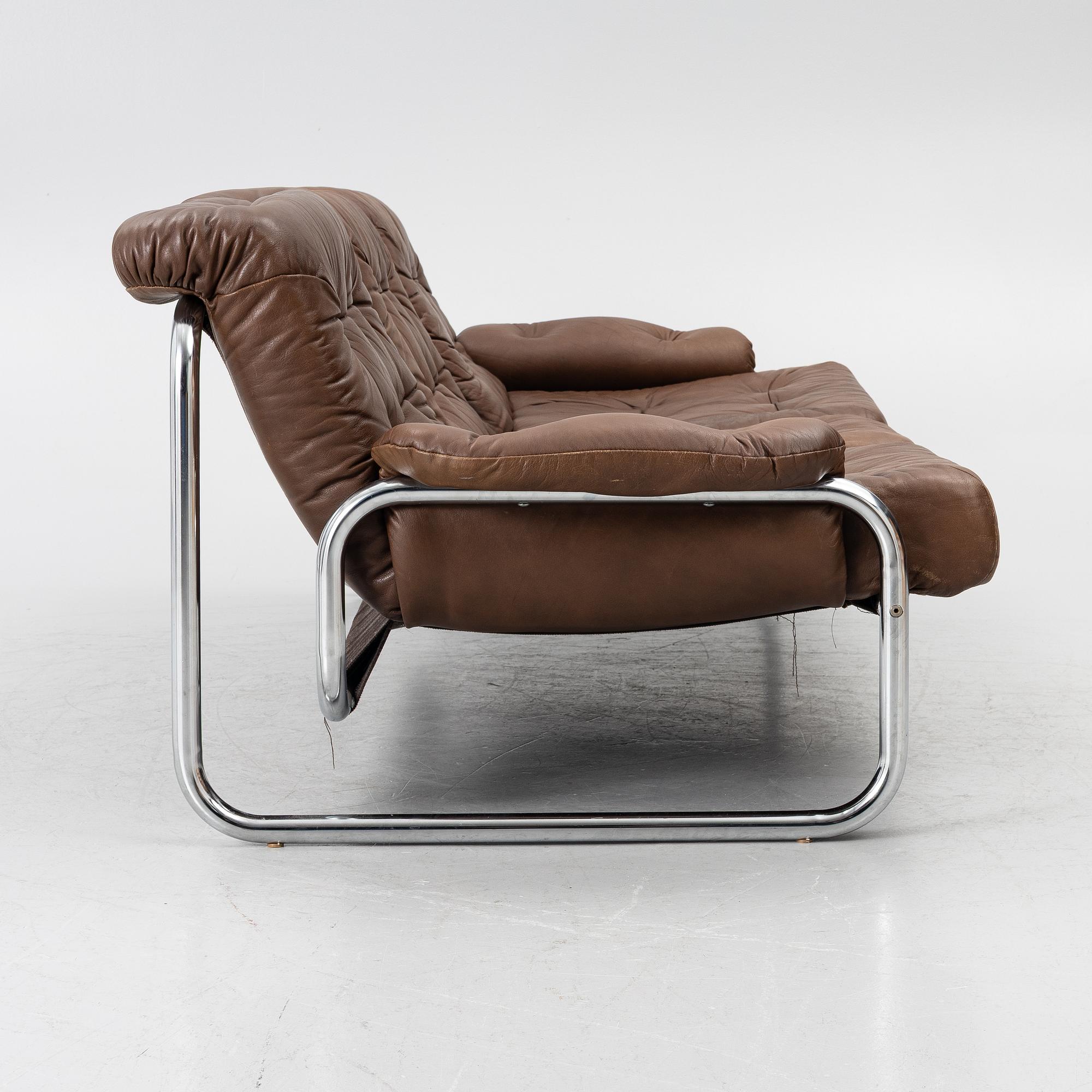 IKEA, John Bertil Häggström, soffa, “Borkum”, 1970-tal.