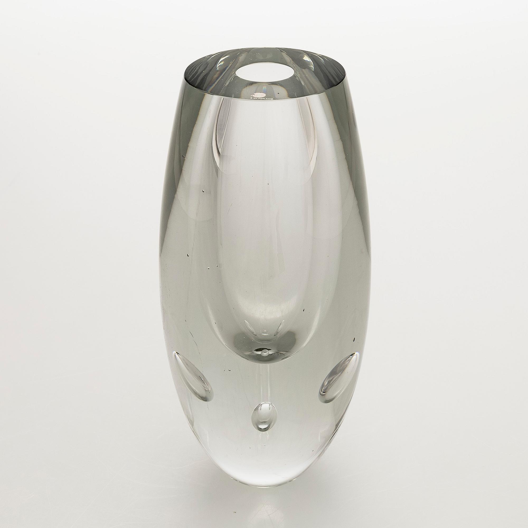 Timo Sarpaneva, veistos, "Claritas", signeerattu Timo Sarpaneva 90/1985.