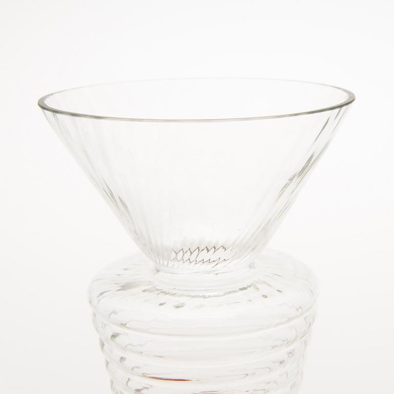 NANNY STILL Two Neptuna Glass Sculptures by Riihimäen Lasi Oy 1965-1966.