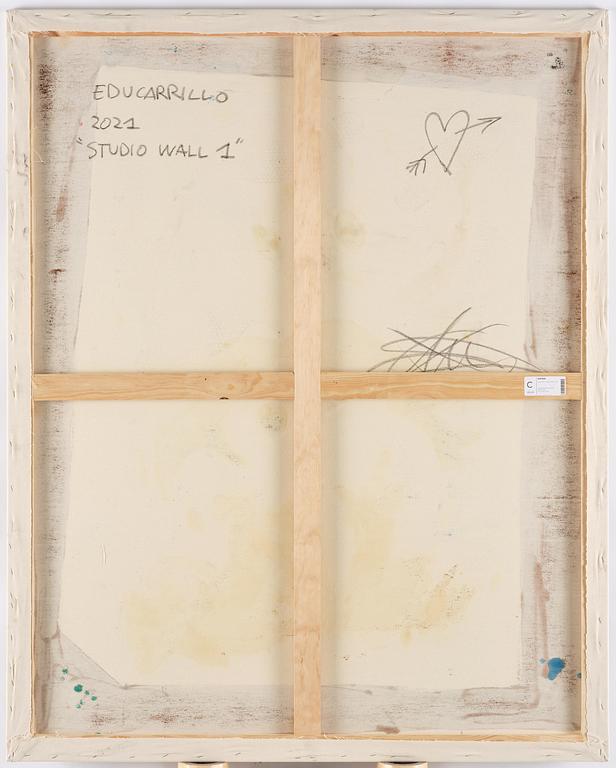 Edu Carrillo, "Studio Wall 1,".