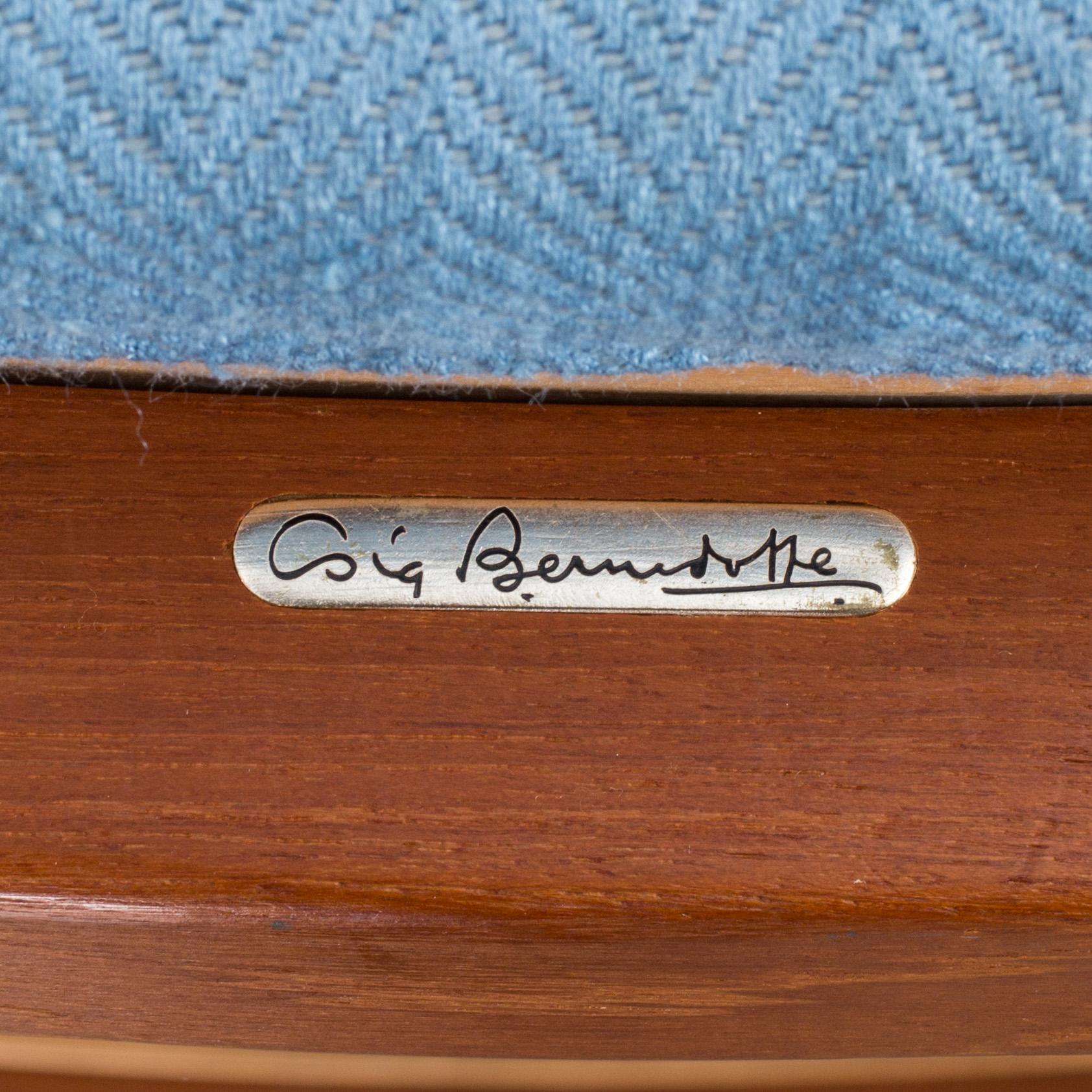 KARMSTOL, teak, Sigvard Bernadotte, France & son.