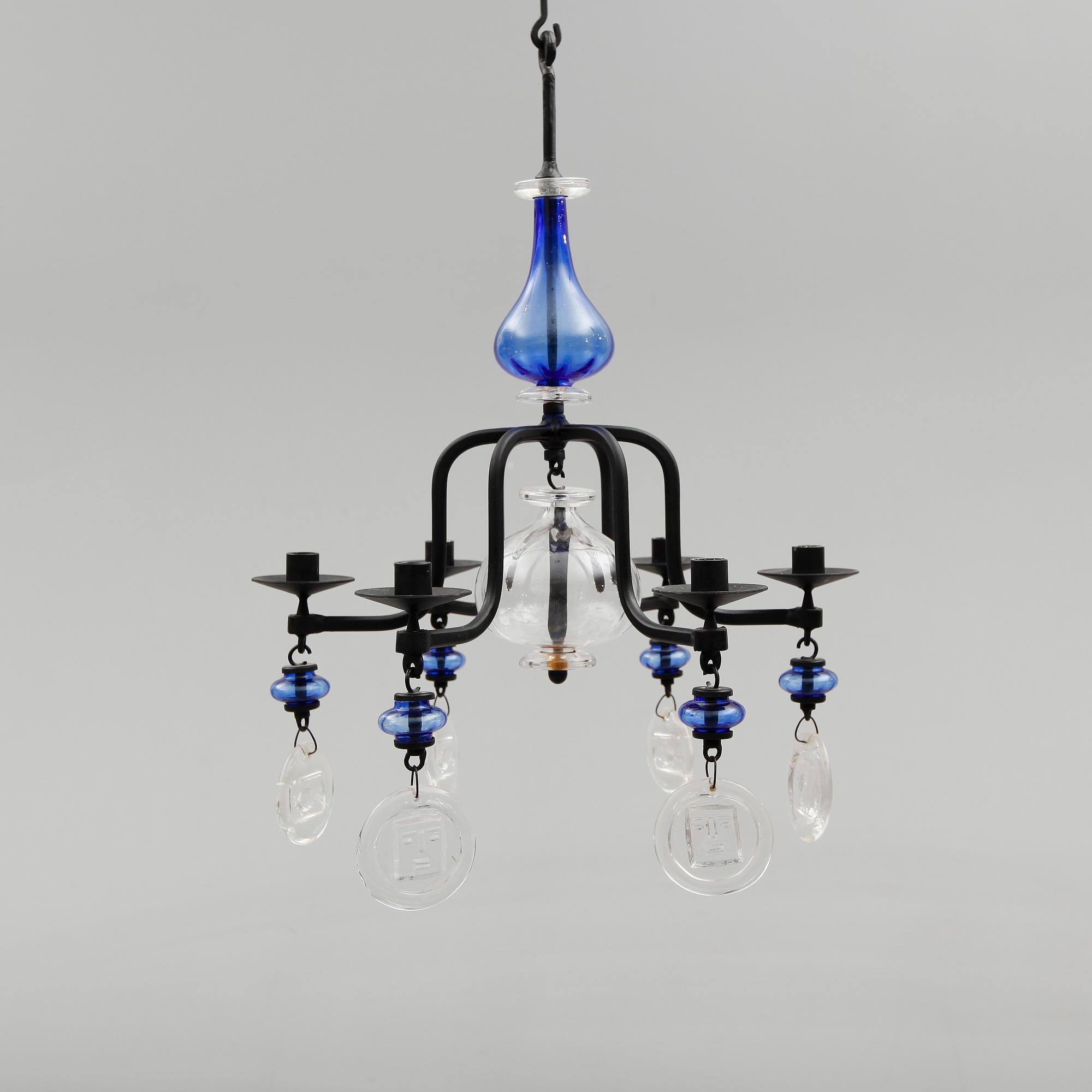 TAKKRONA, Erik Höglund, smide och glas.