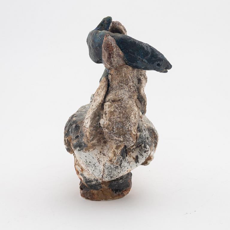 Henrik Allert, sculpture, stoneware, signed.