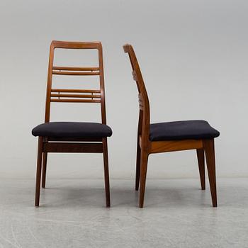 SVANTE SKOGH, stolar, 6 stycken, "Rosetto", 1900-talets andra hälft.