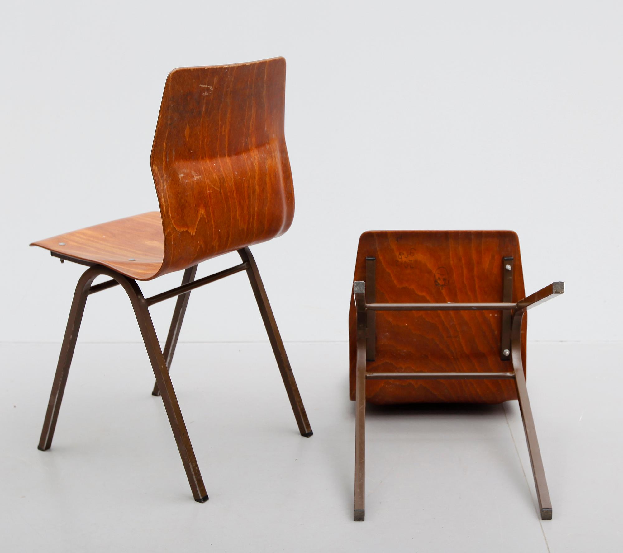 STOLAR, 6 st, industrimodell, 1900-talets mitt.