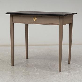 A late 19th or early 20th century writing desk.