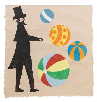 426. Donald Baechler, "Conversation".