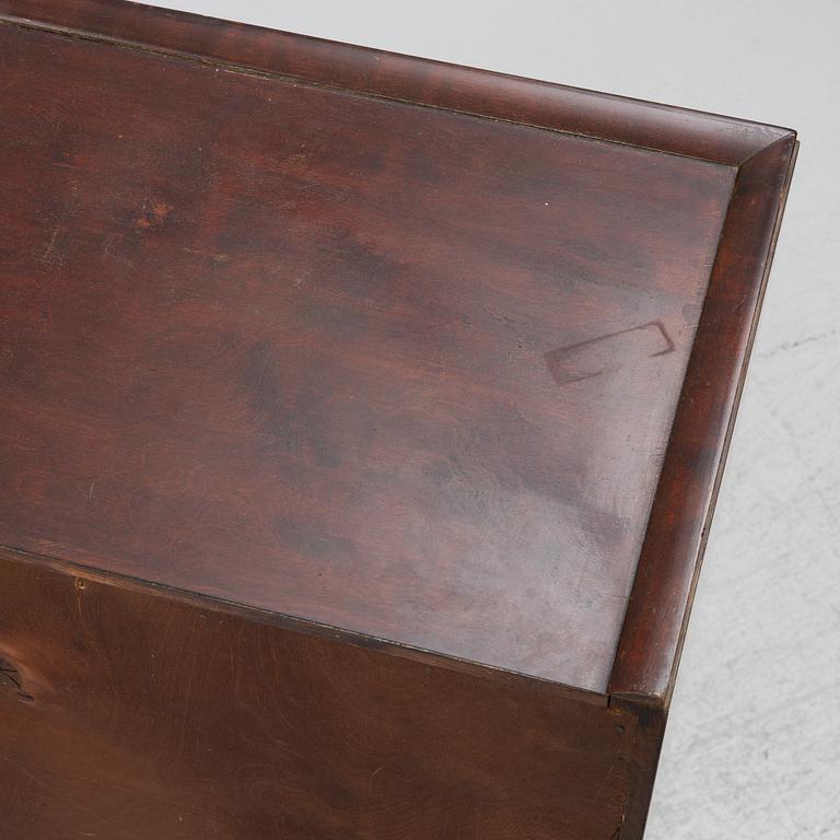 A bookcase with cabinet, 1930's.