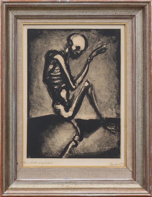 GEORGES ROUAULT, etsning, signerad.