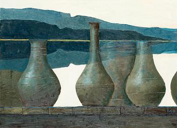 275. Philip von Schantz, Still life with vases.