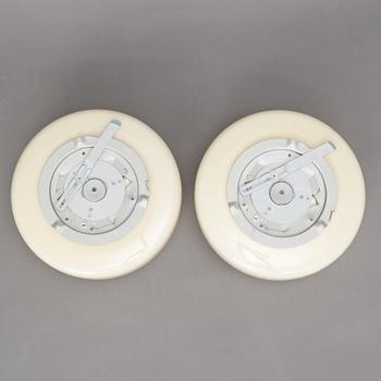 Harald Notini, a pair of ceiling lamps model "10676", Arvid Böhlmarks Lampfabrik, 1930s.