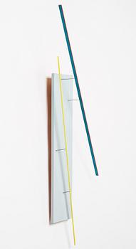 Axel Knipschild, blandteknik/väggobjekt. Signerad och daterad 1976 a tergo.