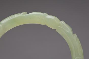 ARMRING, nefrit, 1900/2000-tal.