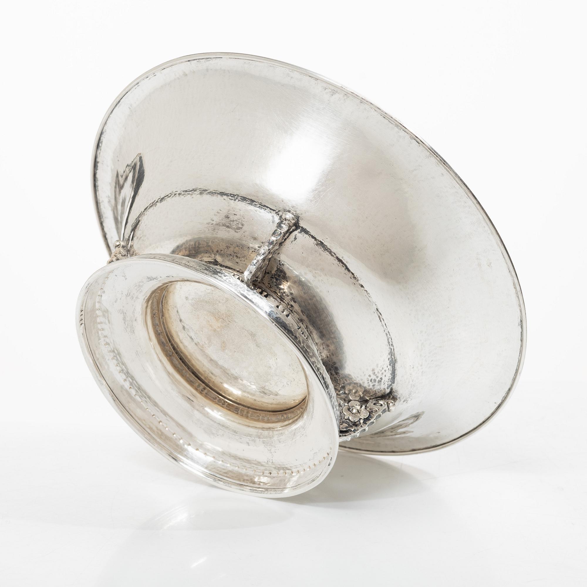 David Andersen, skål, silver, Oslo, Norge, 1900-talets början.