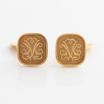 Cufflinks, Stigbert, 18K gold.