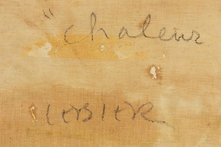 Daniel Lebier, "Chaleur".