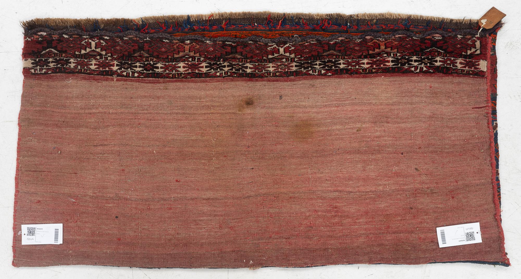 A mafrash, c. 120 x 61 cm.