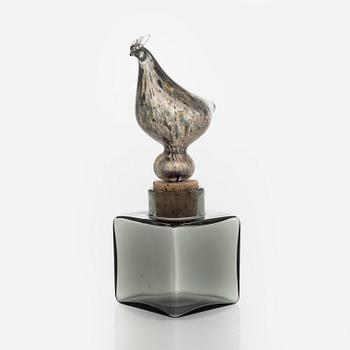 Kaj Franck, flaska, KF254, signerad K. Franck Nuutajärvi -61.