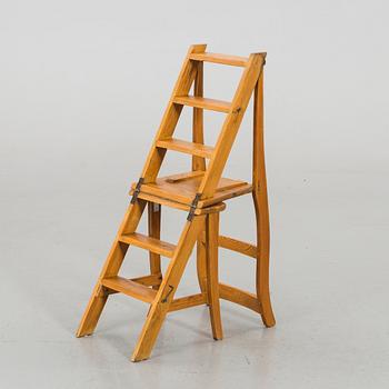 A 20th century chair/ladder.