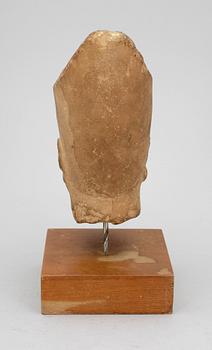 SKULPTUR / FRAGMENT, sandsten, Egypten.