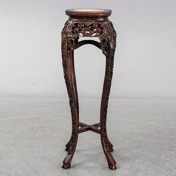 A Chinese wooden stand, 20th century.