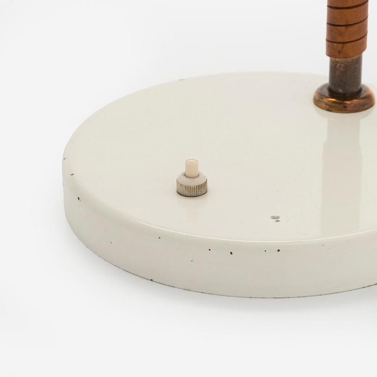 Aarne Ervi, bordslampa, möjligen prototyp, Arkkitehtuuritoimisto Aarne Ervi, tillverkare Taito 1900-talets mitt.