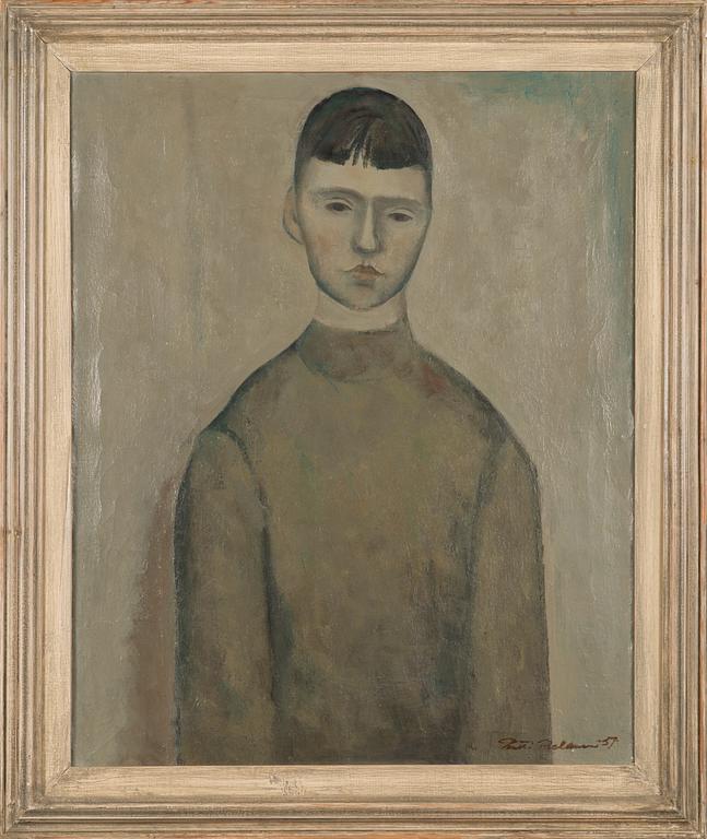 Pentti Melanen, oil on canvas, signed and dated -57.