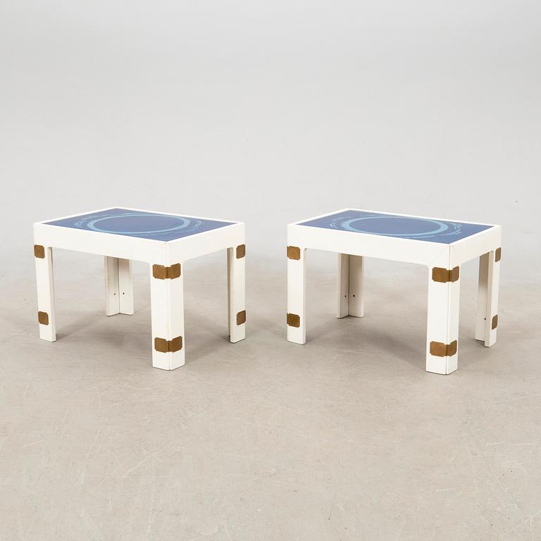 Bra Bohag AB, "Konsul", tables, a pair, 1960s-1970s.