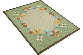 Ulla Parkdal, a flat weave rug c. 197 x 140 cm.