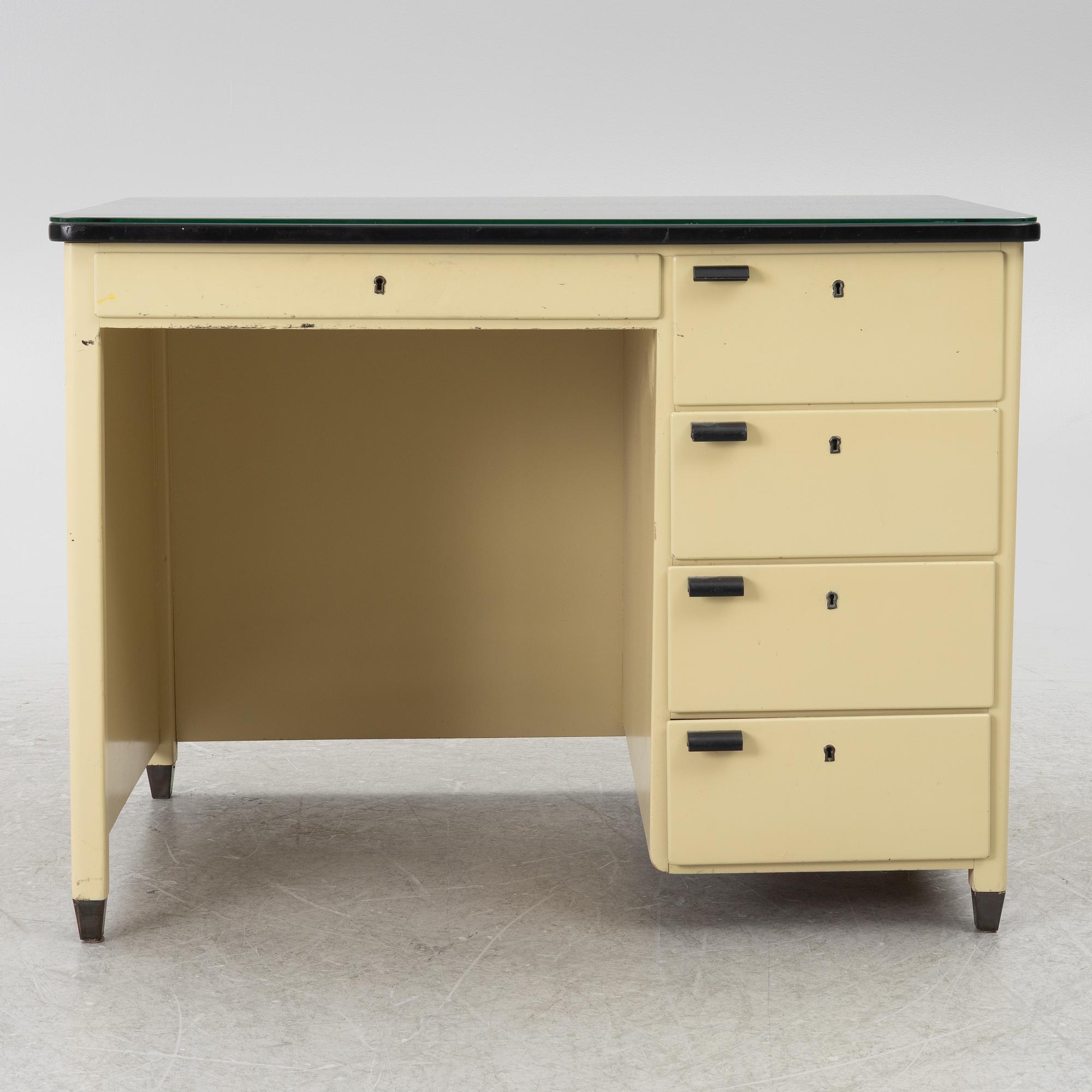 Desk, functionalist, 1940s.