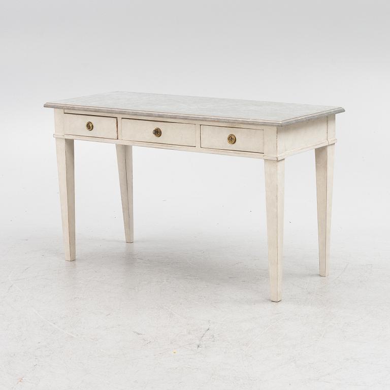 A Gustavian Style Side Table, circa 1900.