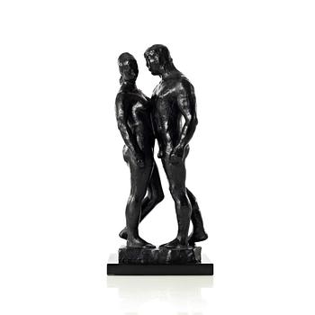 Gudmar Olovson, sculpture. Signed. Numbered. Foundry mark. Bronze, total height 39.5 cm, length 18 cm.