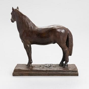 Emil Wikström, a bronze sculpture, signed.